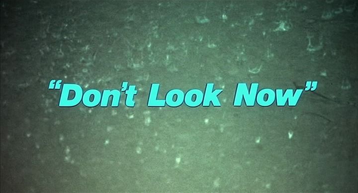Title screen of Don't Look Now