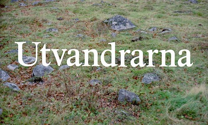 Title screen of Utvandrarna