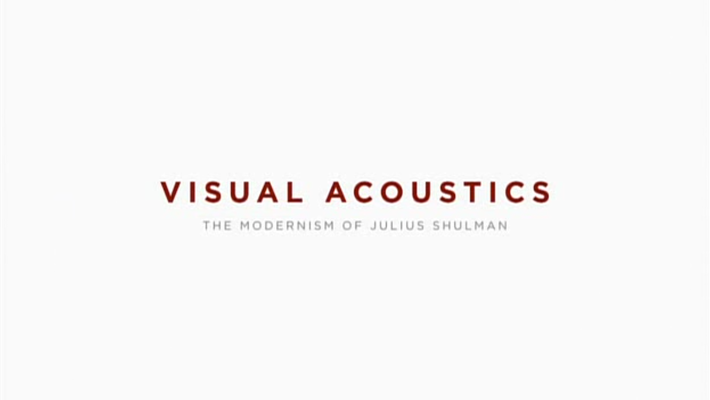 Title screen of Visual Acoustics