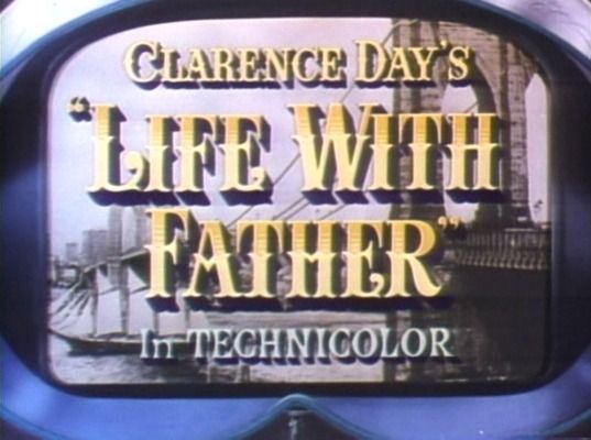 Title screen of Life with Father