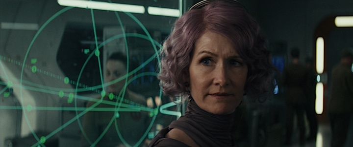Shot from Star Wars: Episode VIII - The Last Jedi