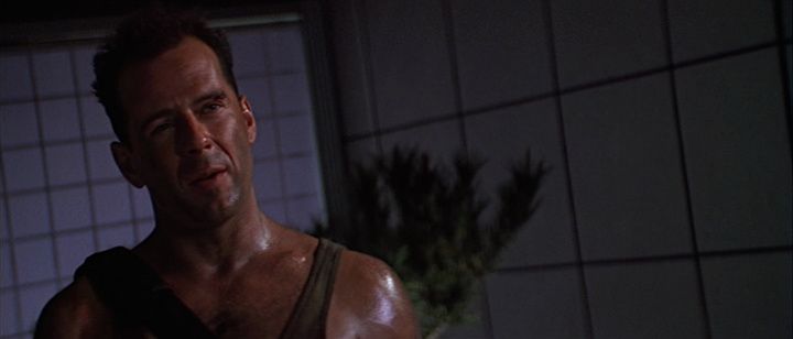 Shot from Die Hard