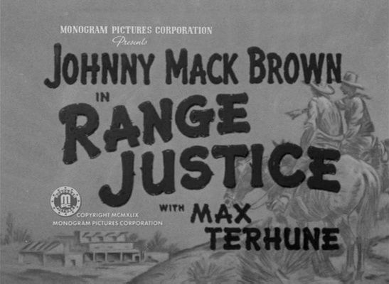 Title screen of Range Justice