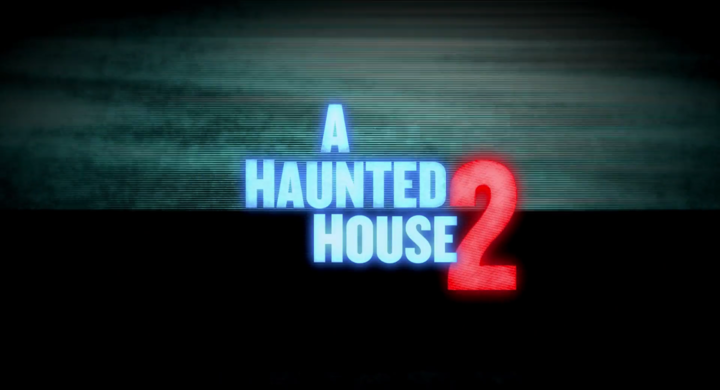 Title screen of A Haunted House 2