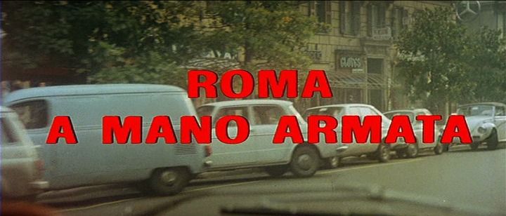 Title screen of Roma a mano armata