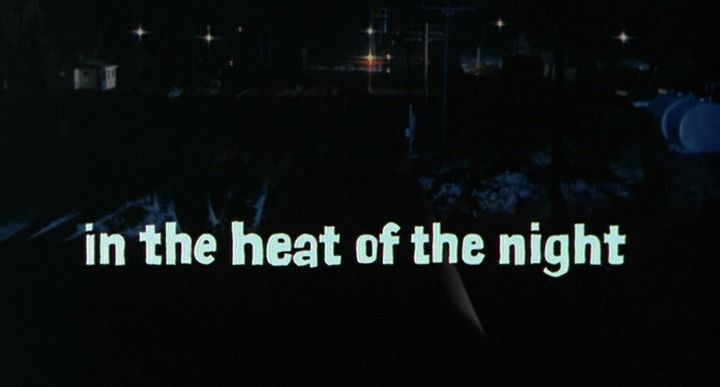 Title screen of In the Heat of the Night