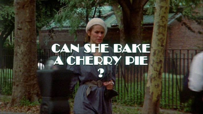 Title screen of Can She Bake a Cherry Pie?