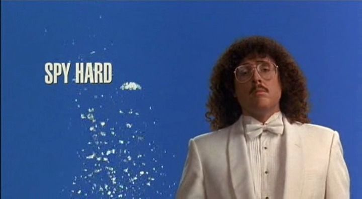 Title screen of Spy Hard