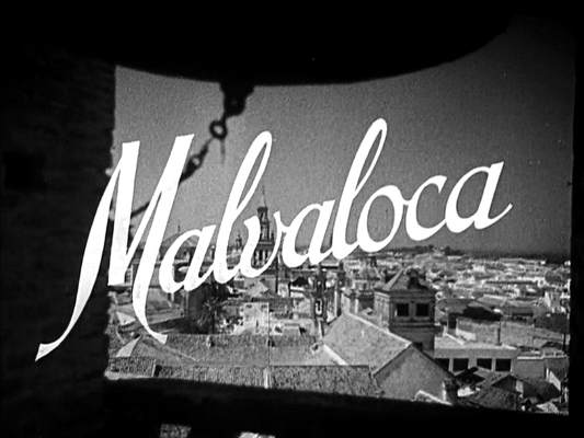 Title screen of Malvaloca