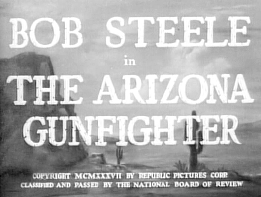 Title screen of Arizona Gunfighter