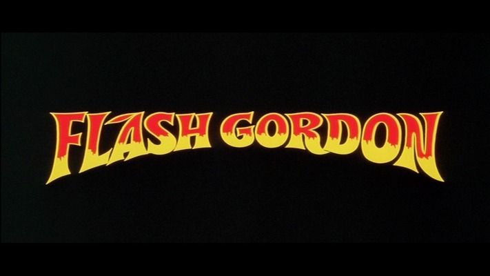 Title screen of Flash Gordon