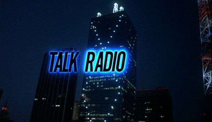 Title screen of Talk Radio