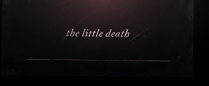 Title screen of The Little Death