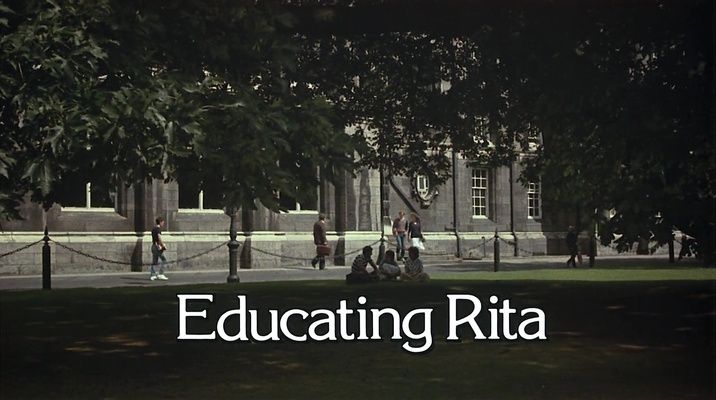Title screen of Educating Rita