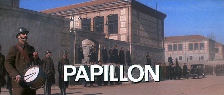 Title screen of Papillon