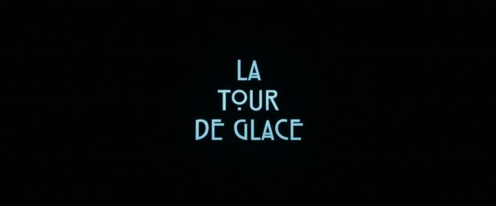 Title screen of La tour de glace