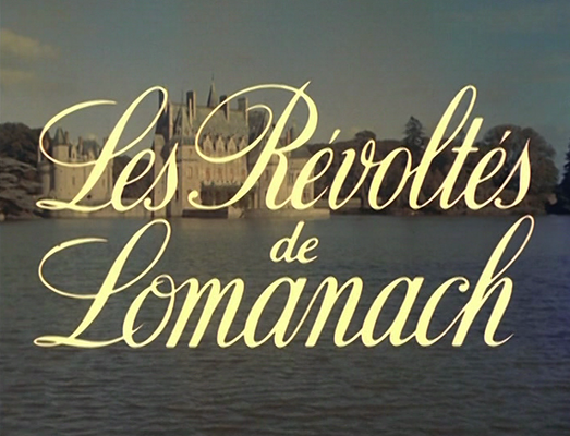 Title screen of Les révoltés de Lomanach