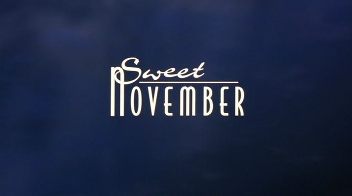 Title screen of Sweet November