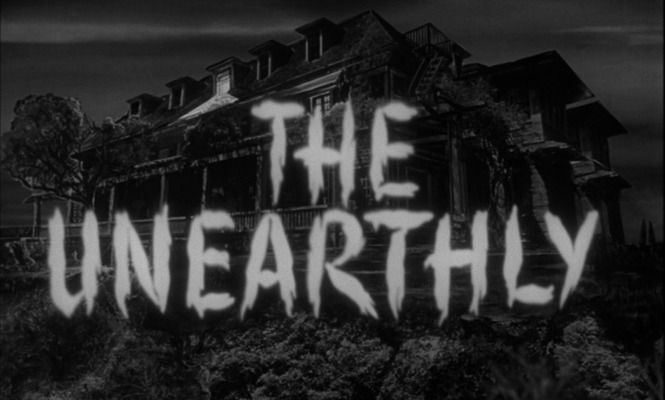 Title screen of The Unearthly