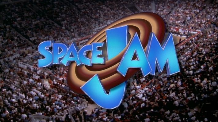 Title screen of Space Jam