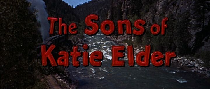 Title screen of The Sons of Katie Elder