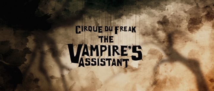 Title screen of Cirque du Freak: The Vampire's Assistant