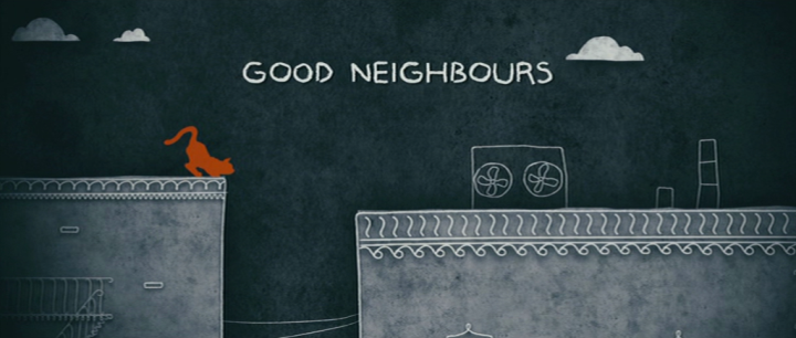 Title screen of Good Neighbours