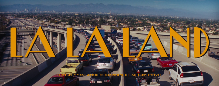 Title screen of La La Land
