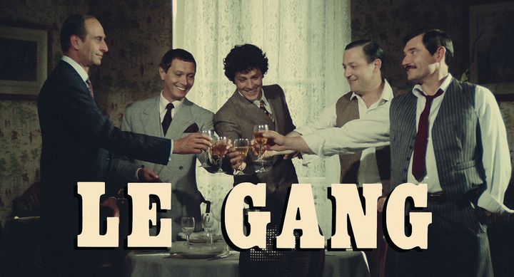 Title screen of Le gang