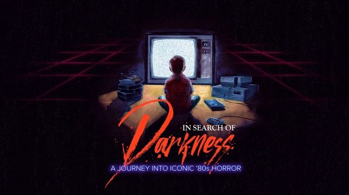 Title screen of In Search of Darkness