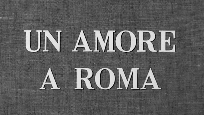 Title screen of Un amore a Roma