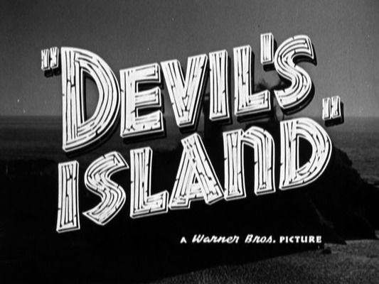 Title screen of Devil's Island