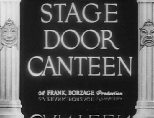 Title screen of Stage Door Canteen