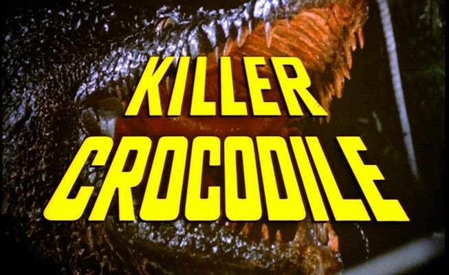 Title screen of Killer Crocodile