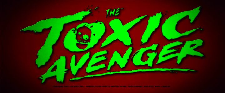 Title screen of The Toxic Avenger