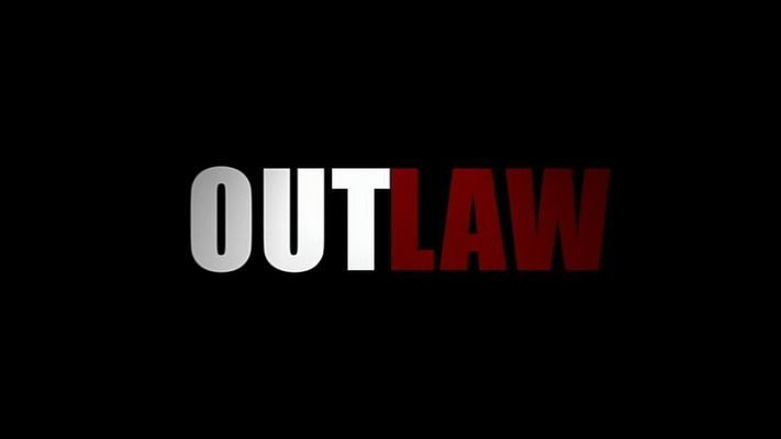 Title screen of Outlaw