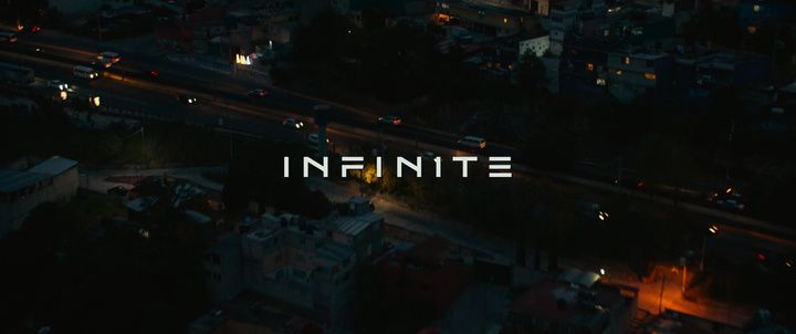 Title screen of Infinite
