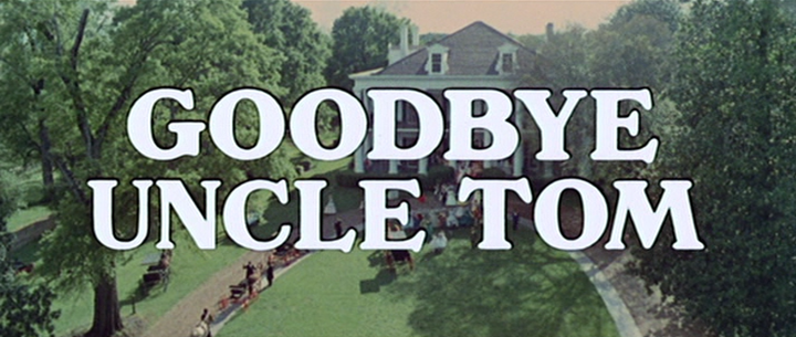 Title screen of Addio zio Tom