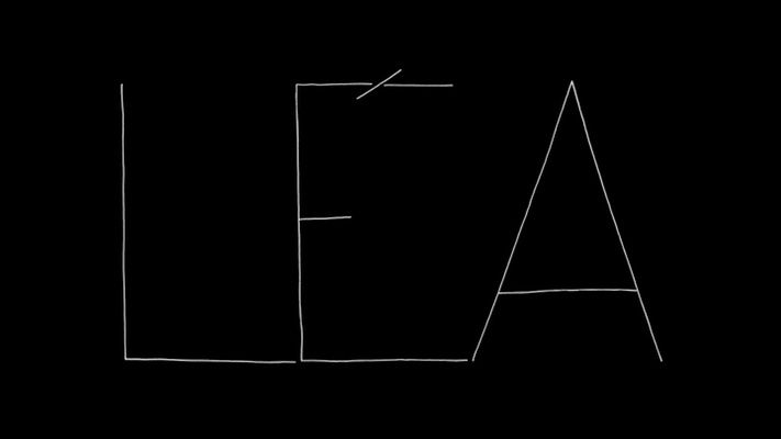 Title screen of Léa