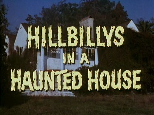 Title screen of Hillbillys in a Haunted House