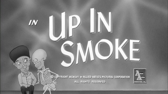Title screen of Up in Smoke
