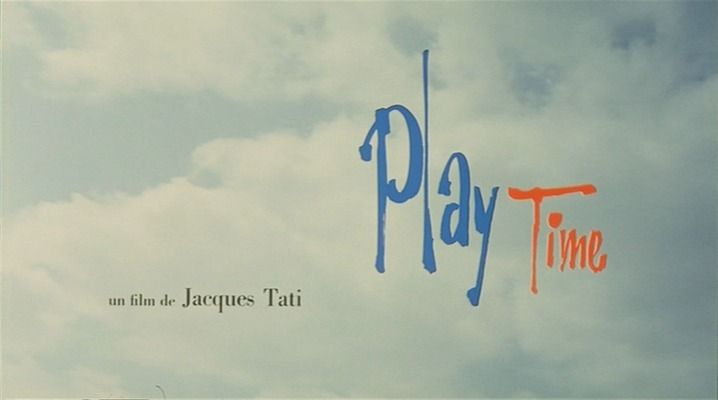 Title screen of Playtime
