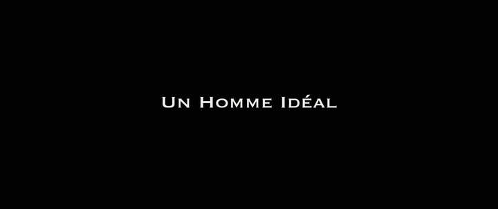 Title screen of Un homme idéal