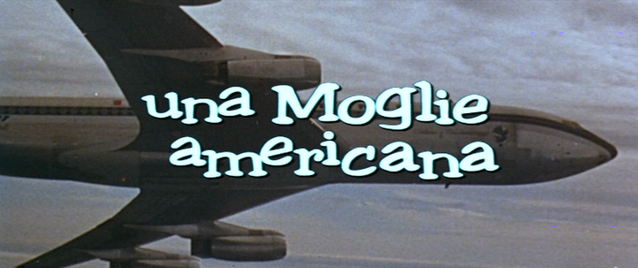 Title screen of Una moglie americana