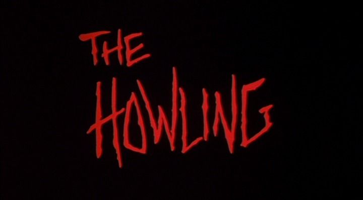 Title screen of The Howling