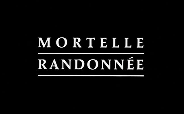 Title screen of Mortelle randonnée