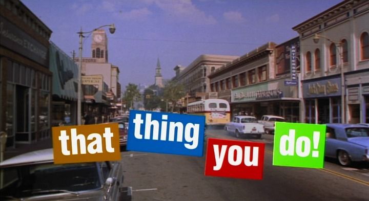 Title screen of That Thing You Do!