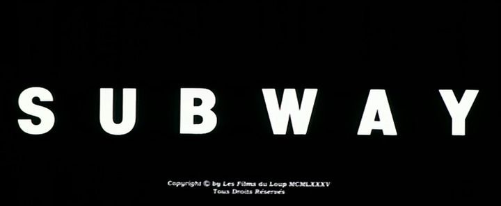 Title screen of Subway