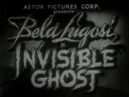 Title screen of Invisible Ghost