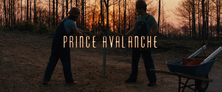 Title screen of Prince Avalanche